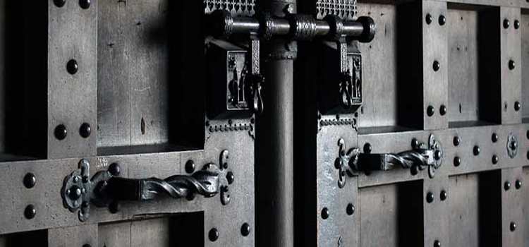 steel entry door repair in Midlothian
