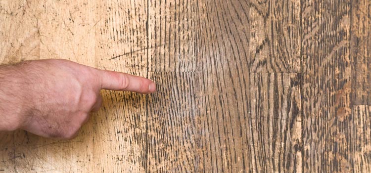 Wood Door Scratch Repair in Midlothian